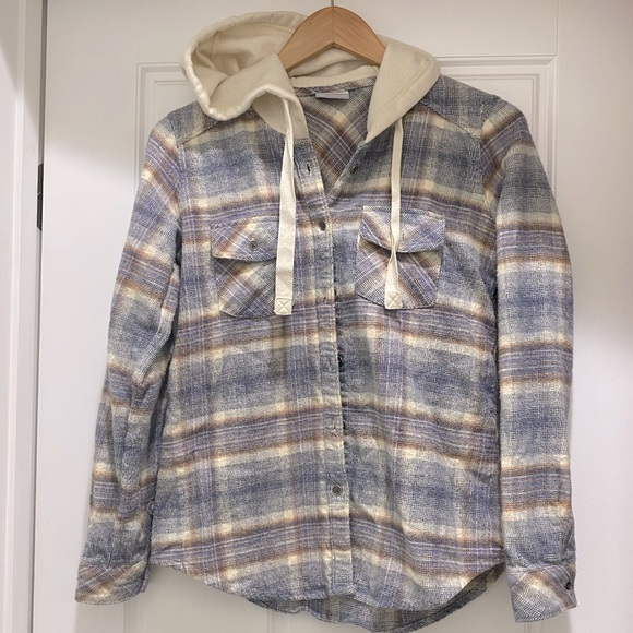 Columbia Hooded Button Down - Picture 1 of 2